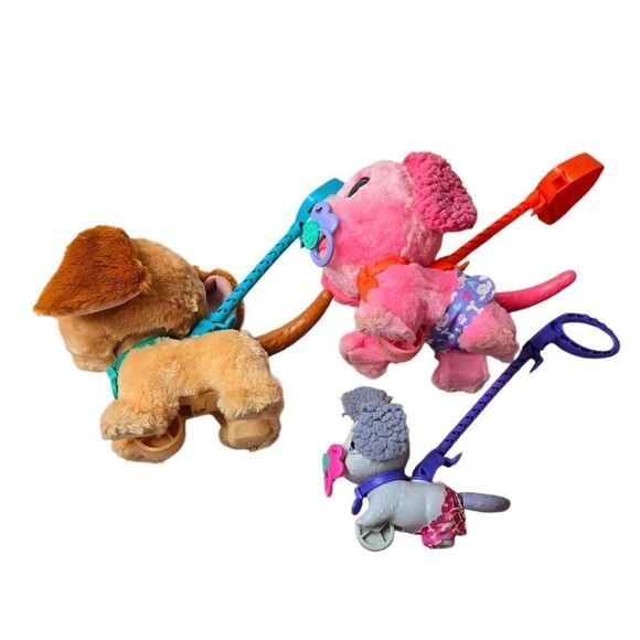 FurReal Puppy Dog Walking Rolling Barking 9" Walkalots Toy 3 - Picture 2 of 6